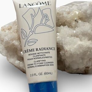 Crème Radiance Clarifying Cleanser~LANCOME- NEW UNOPENED/ TRAVEL SIZE 2oz